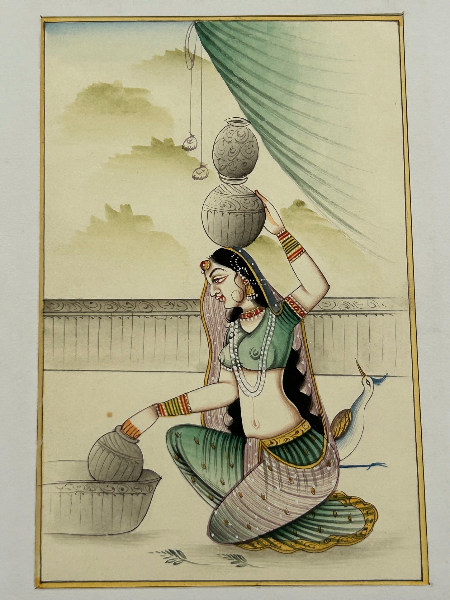 Mughal Style Nayikas or court Ladies