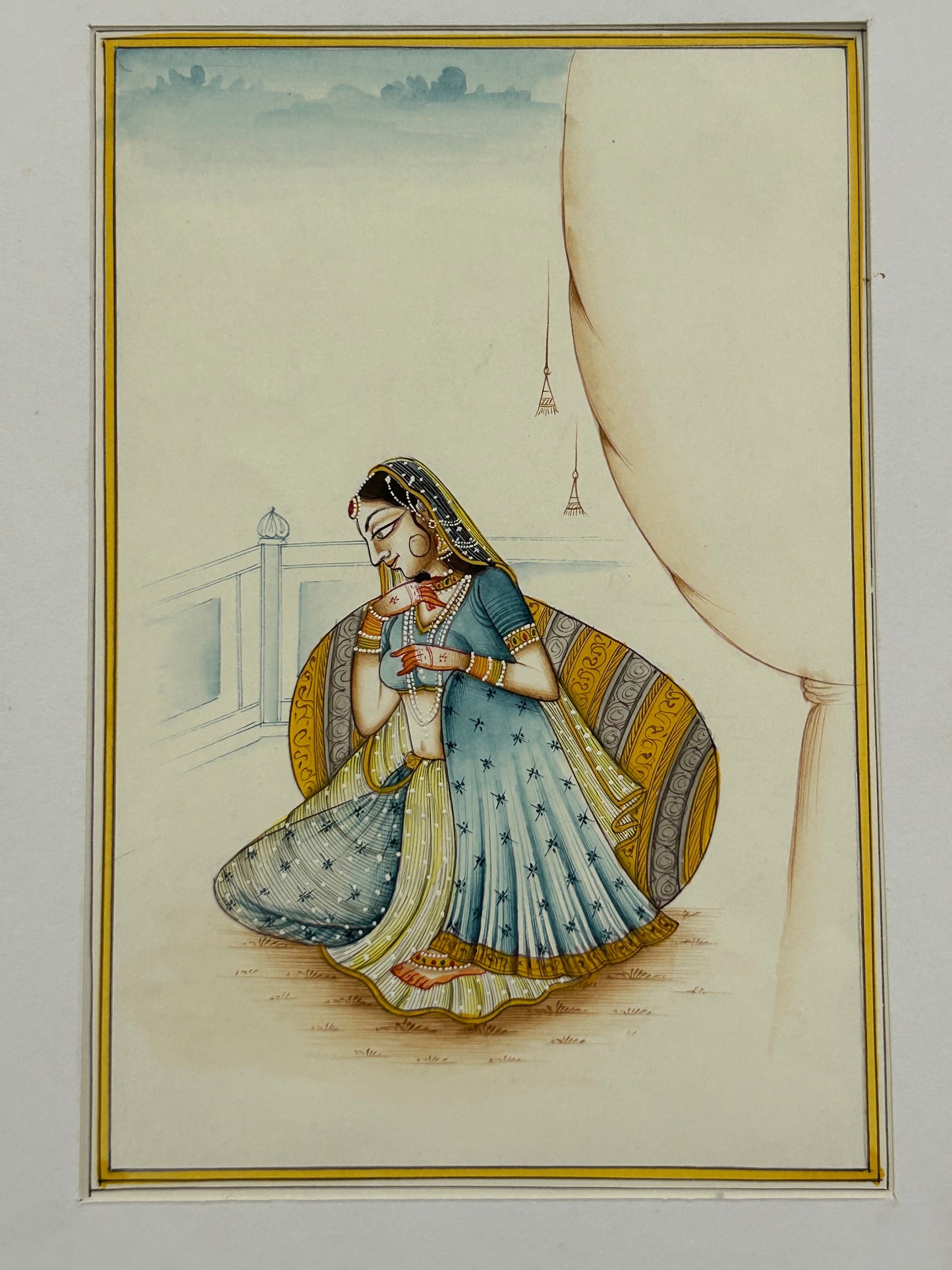 Mughal Style Nayikas or court Ladies