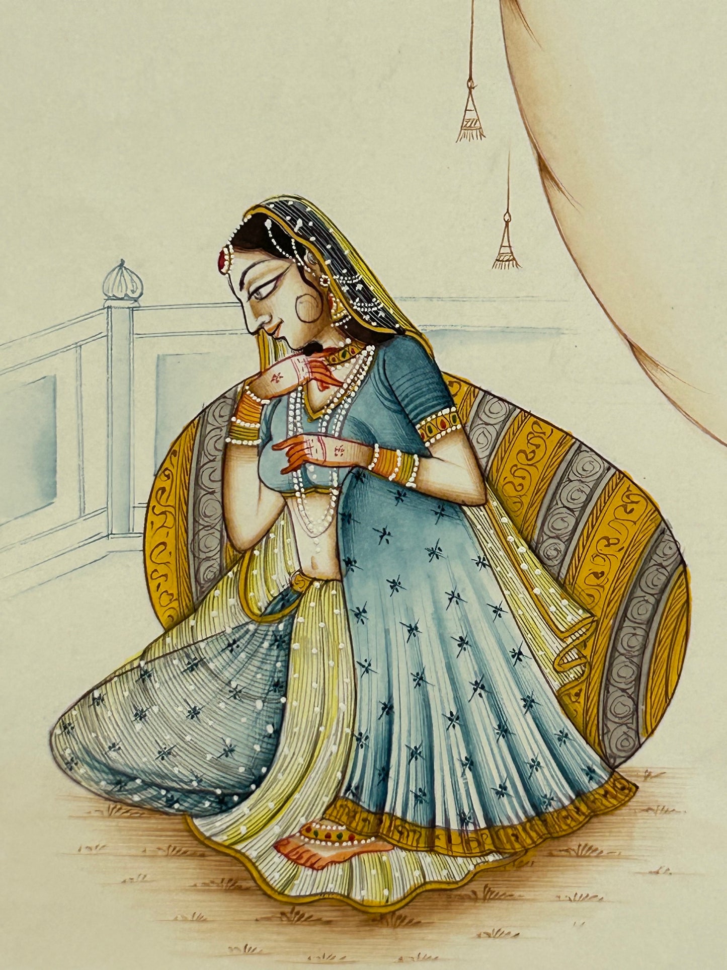 Mughal Style Nayikas or court Ladies