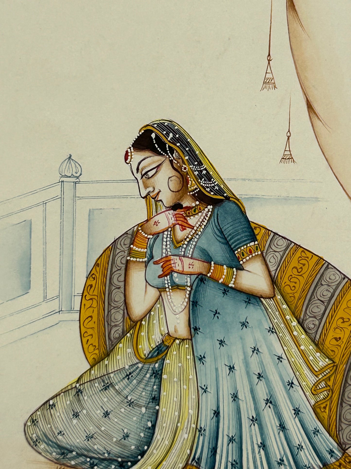 Mughal Style Nayikas or court Ladies
