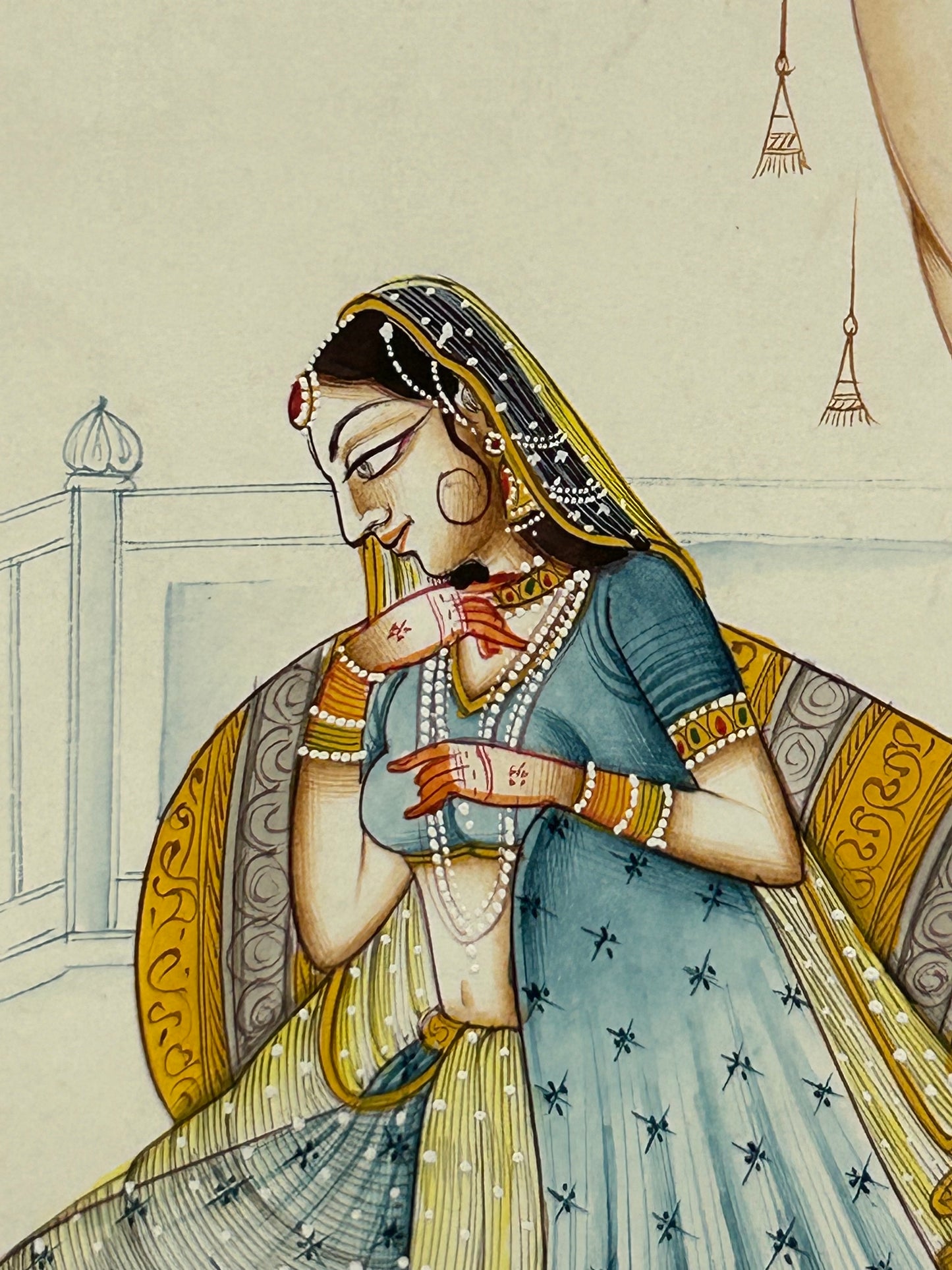 Mughal Style Nayikas or court Ladies