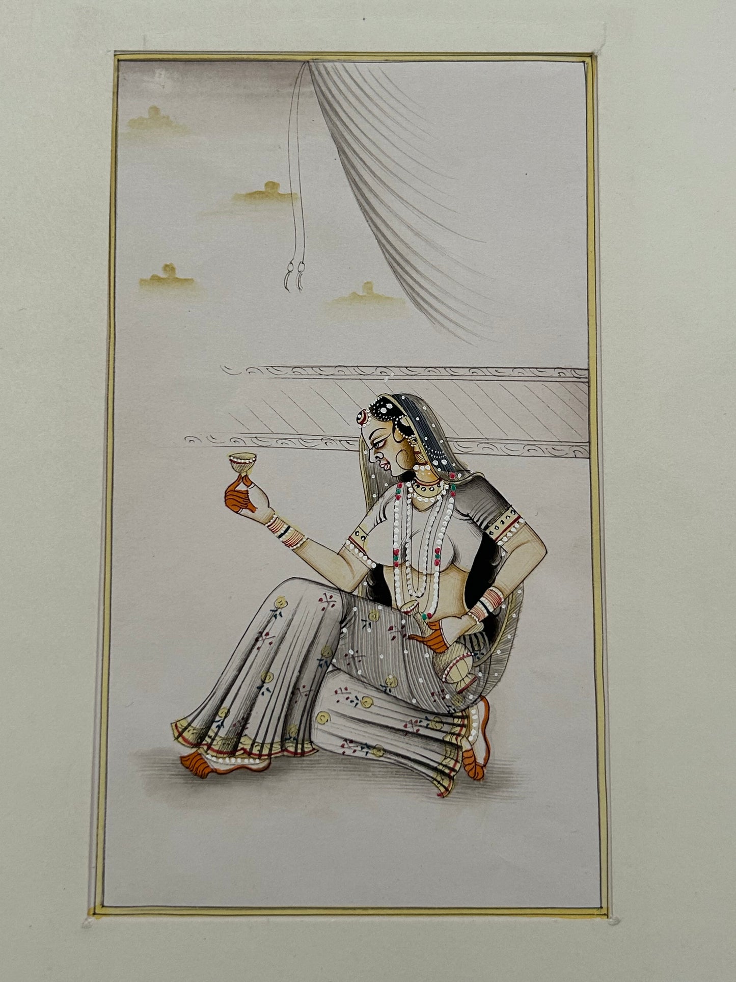 Mughal Style Nayikas or court Ladies