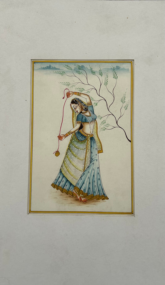 Mughal Style Nayikas or court Ladies