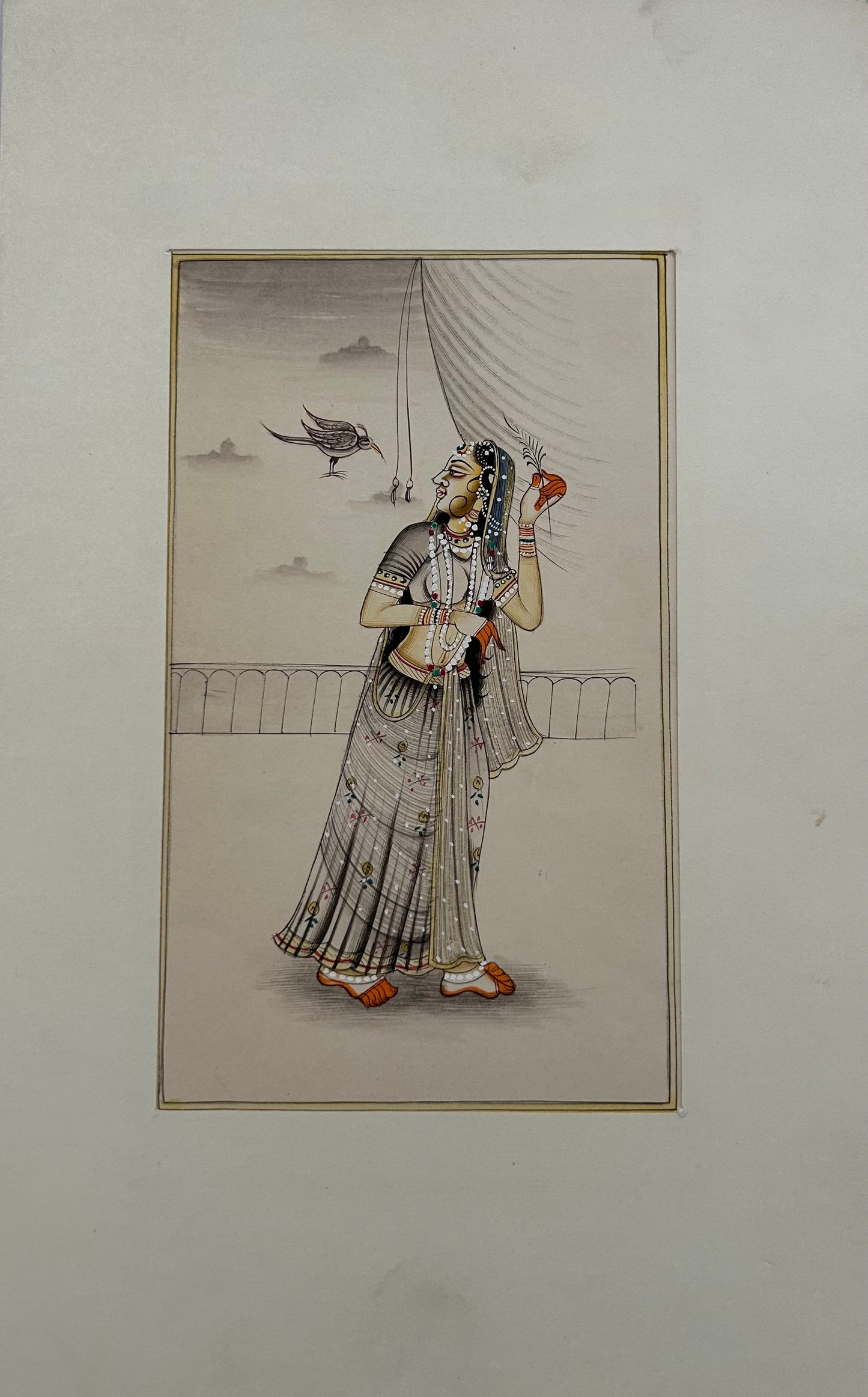 Mughal Style Nayikas or court Ladies
