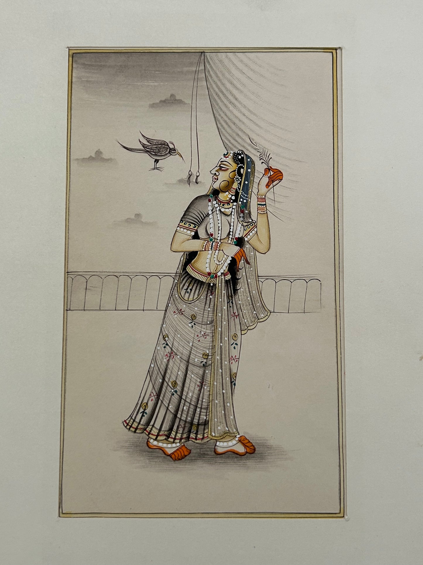 Mughal Style Nayikas or court Ladies