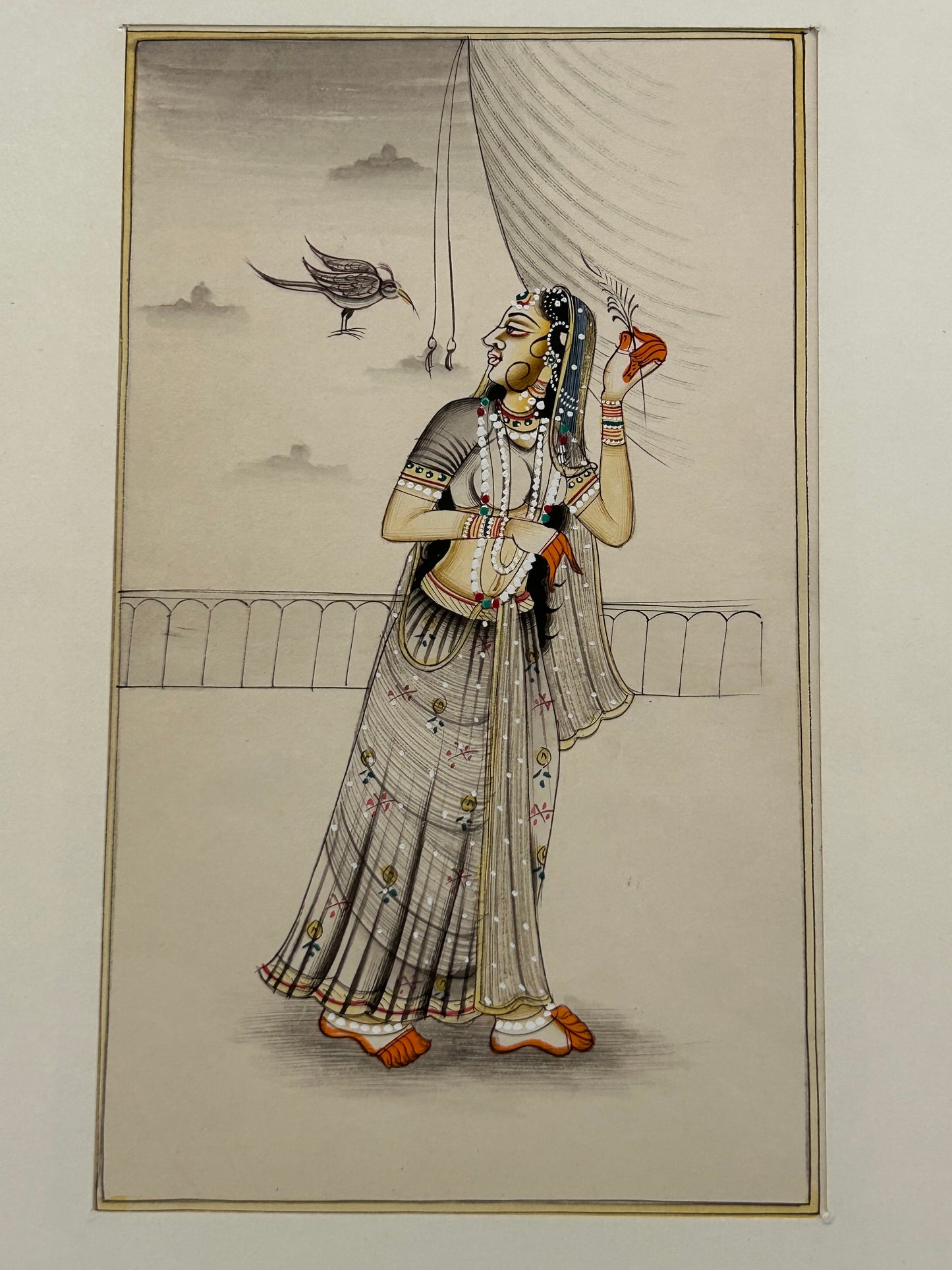 Mughal Style Nayikas or court Ladies
