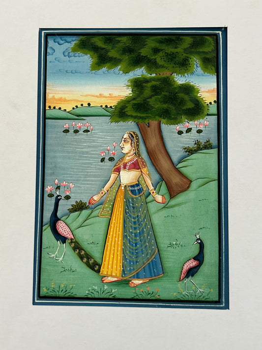 Mughal Style Nayikas or court Ladies