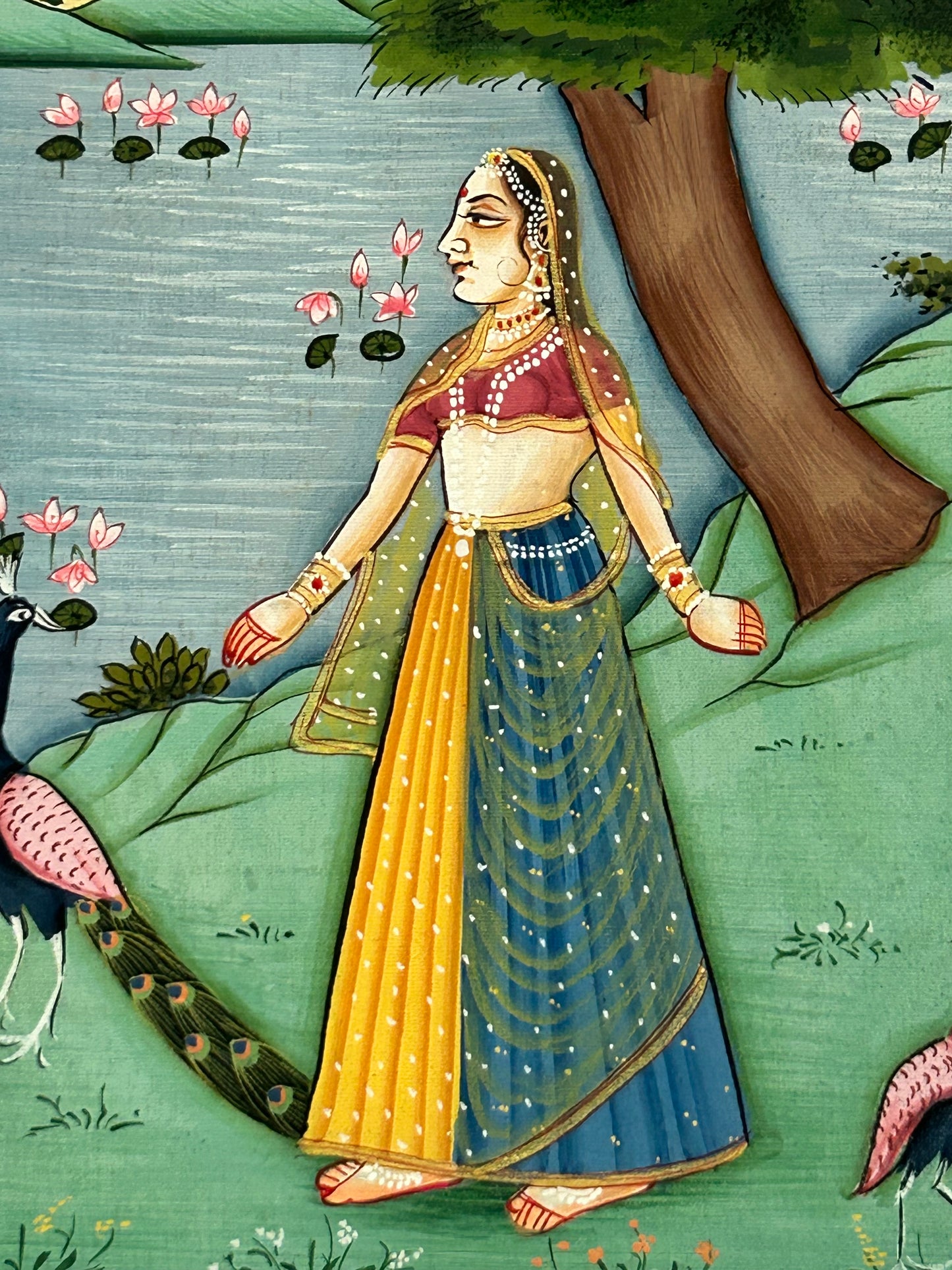 Mughal Style Nayikas or court Ladies