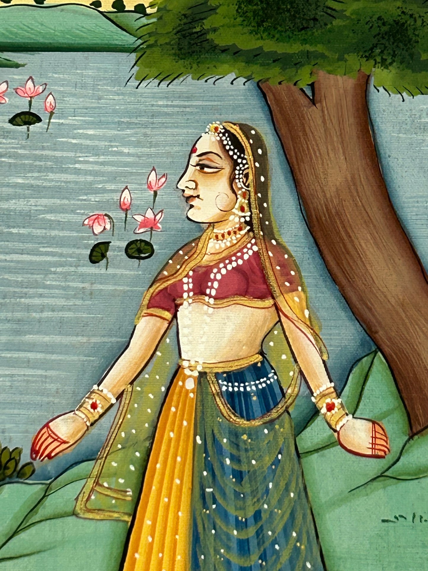 Mughal Style Nayikas or court Ladies