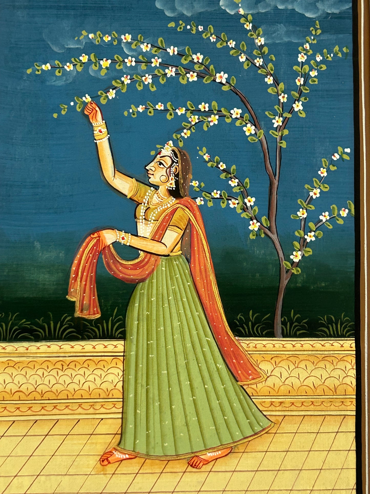 Mughal Style Nayikas or court Ladies