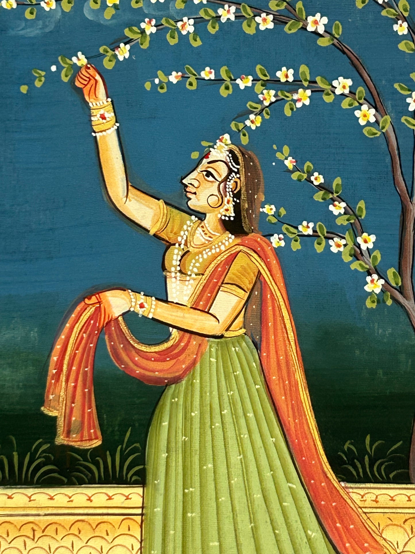 Mughal Style Nayikas or court Ladies