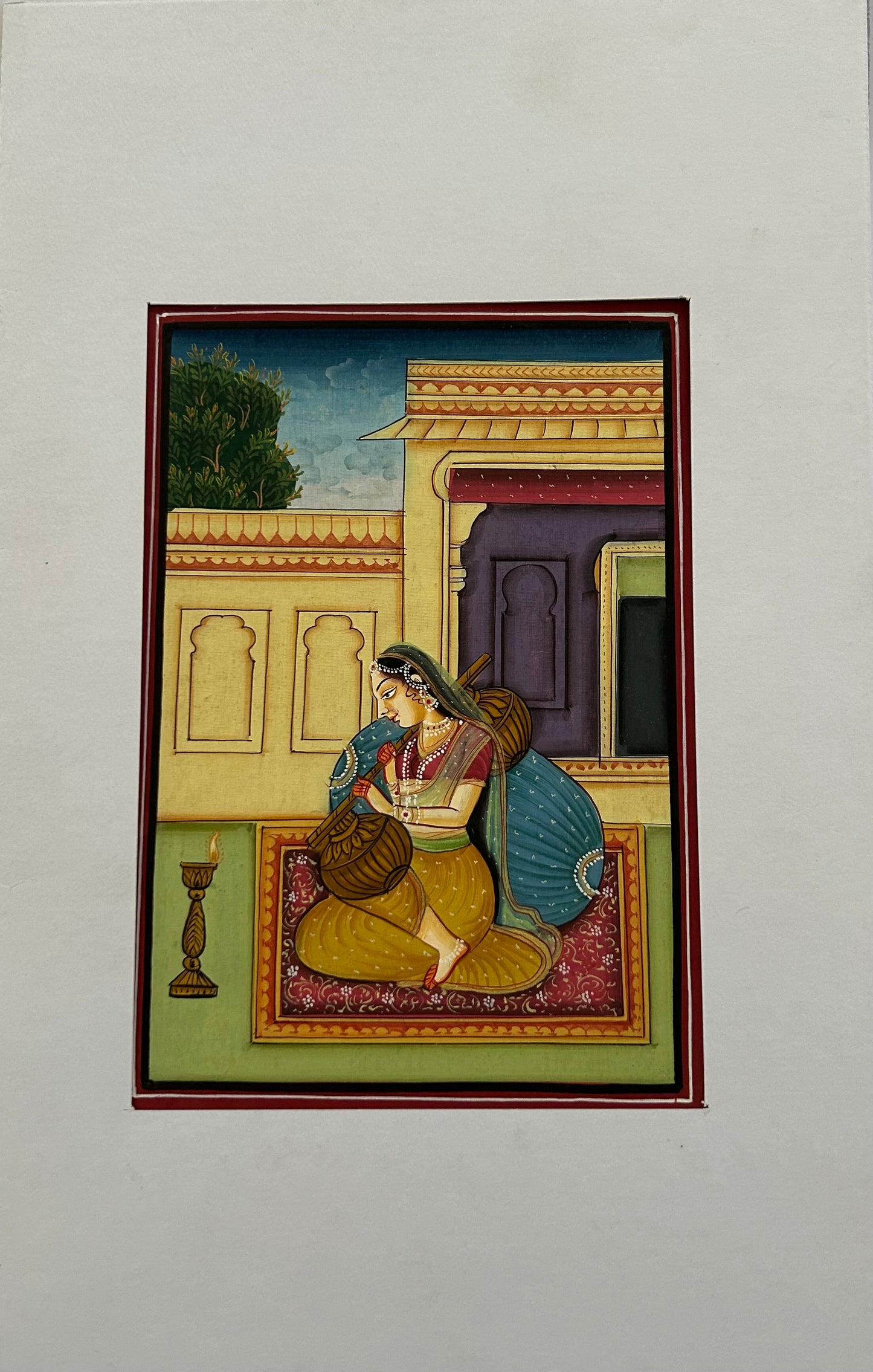 Mughal Style Nayikas or court Ladies