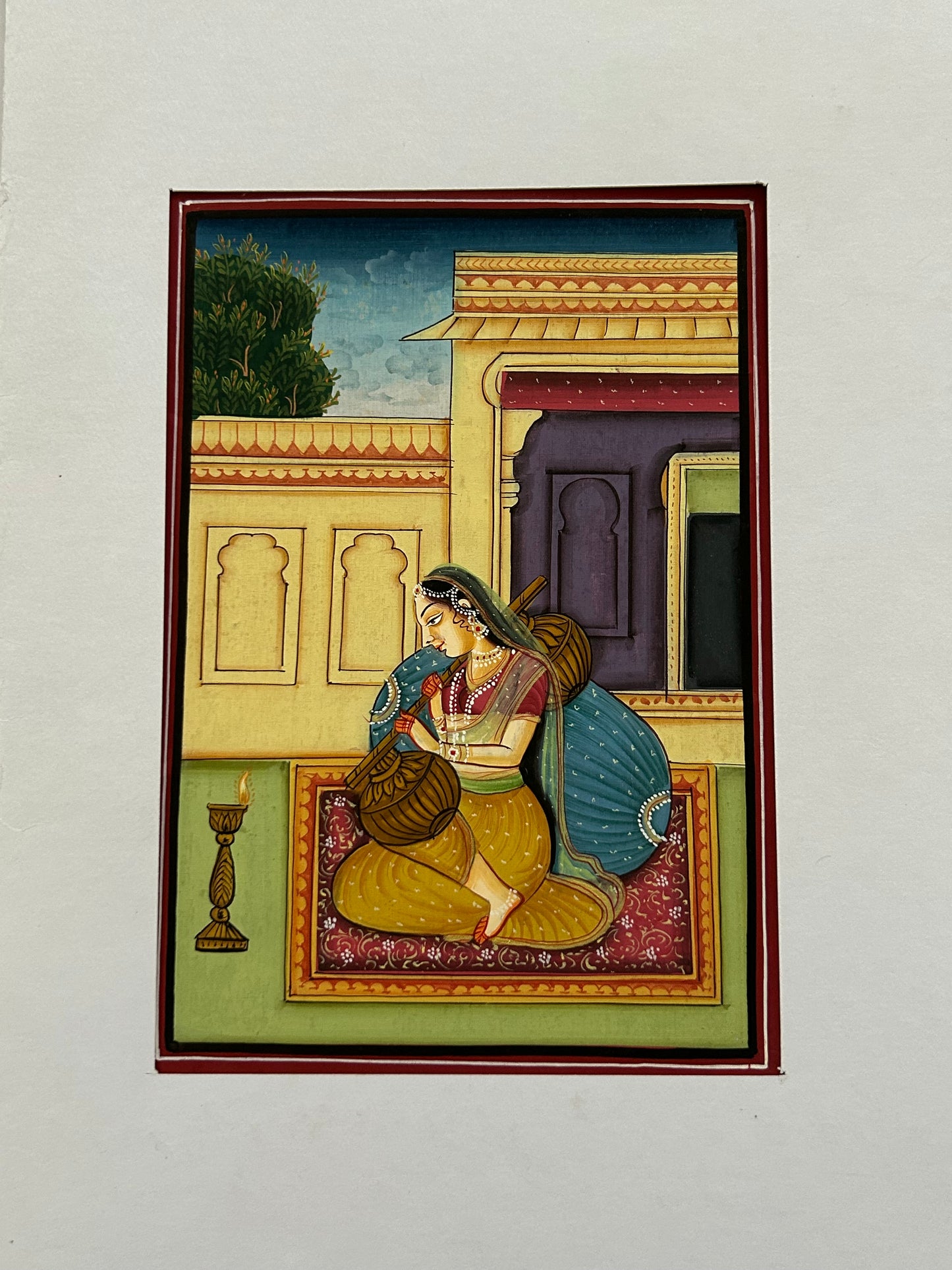 Mughal Style Nayikas or court Ladies