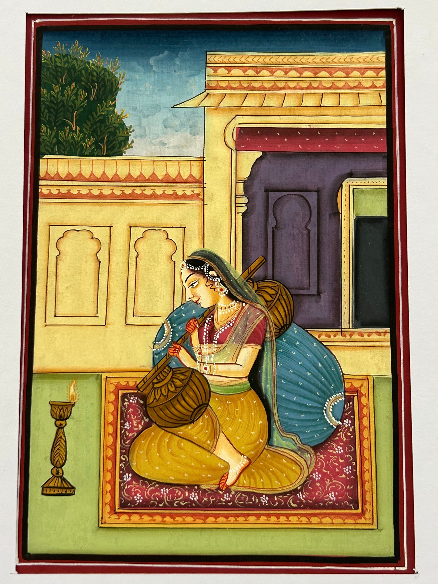 Mughal Style Nayikas or court Ladies