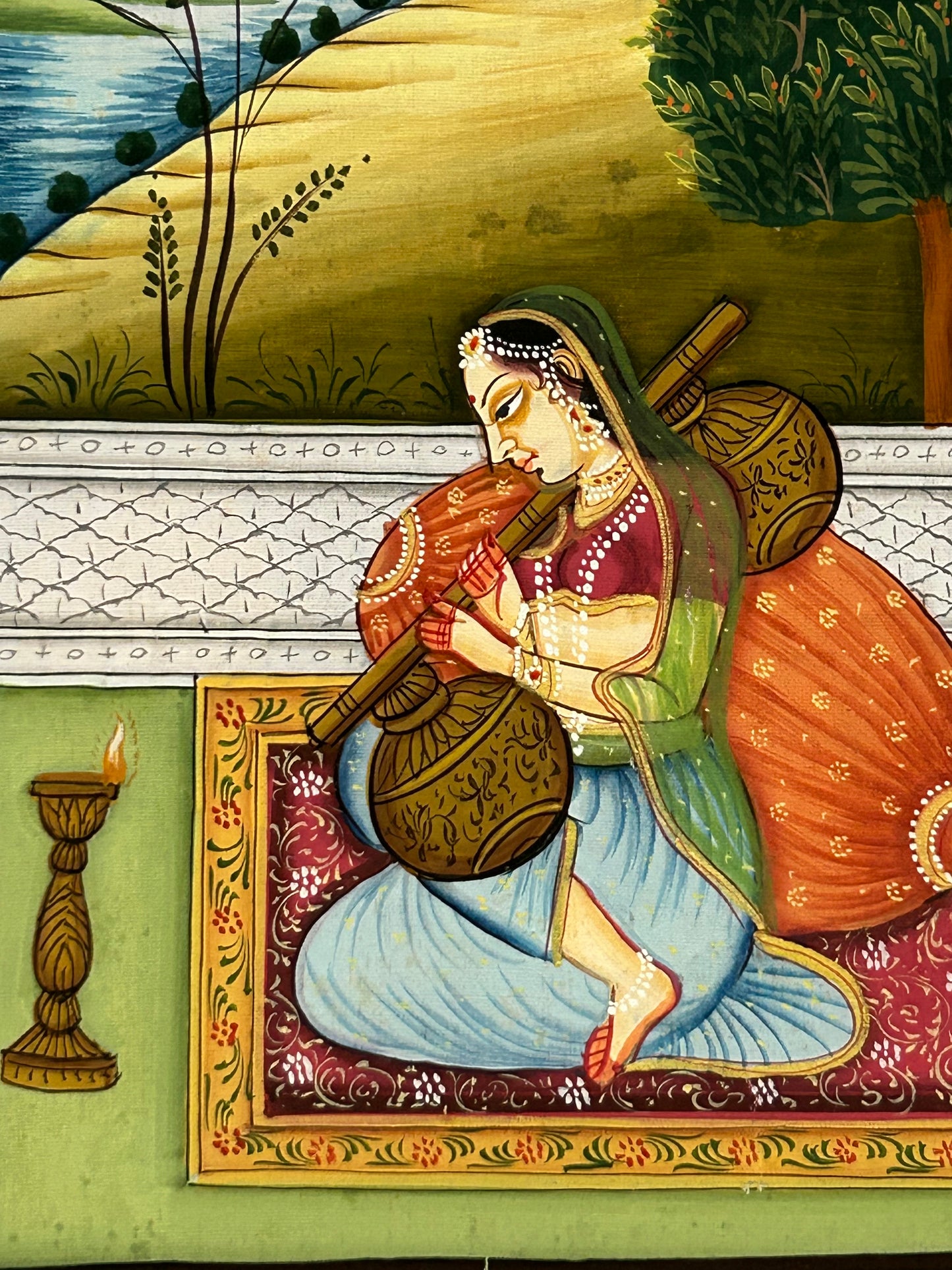 Mughal Style Nayikas or court Ladies