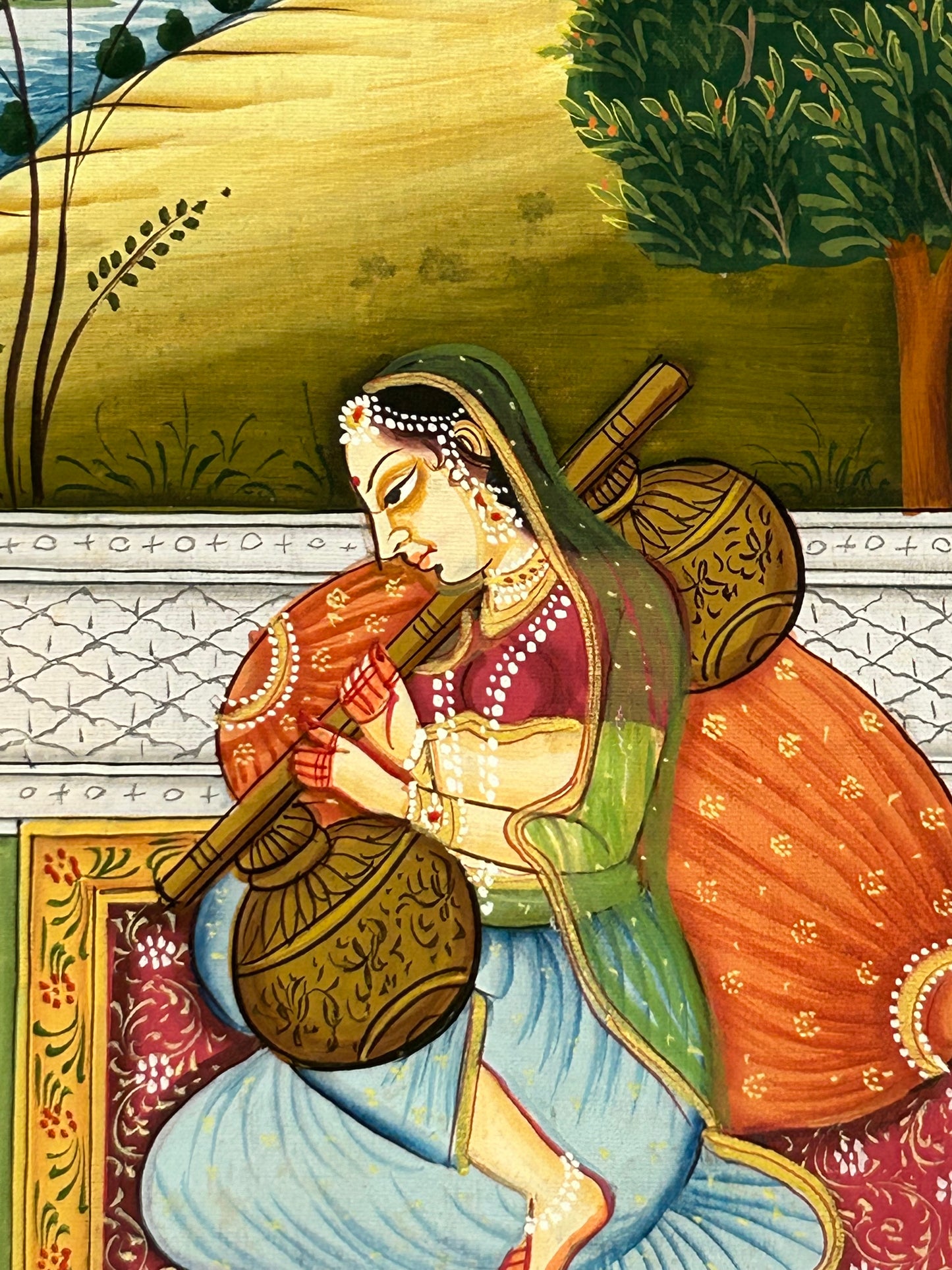 Mughal Style Nayikas or court Ladies