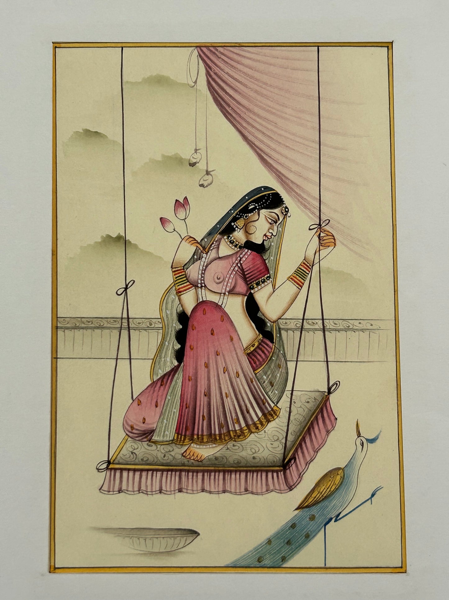 Mughal Style Nayikas or court Ladies