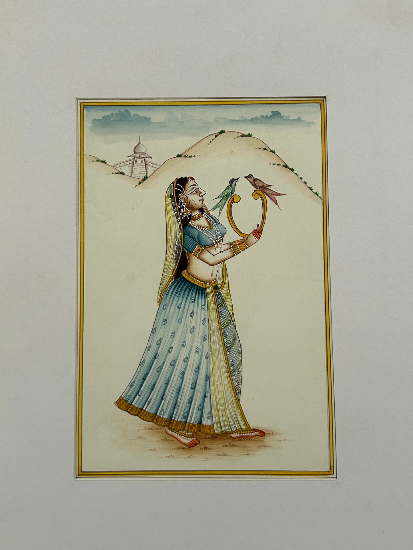 Mughal Style Nayikas or court Ladies