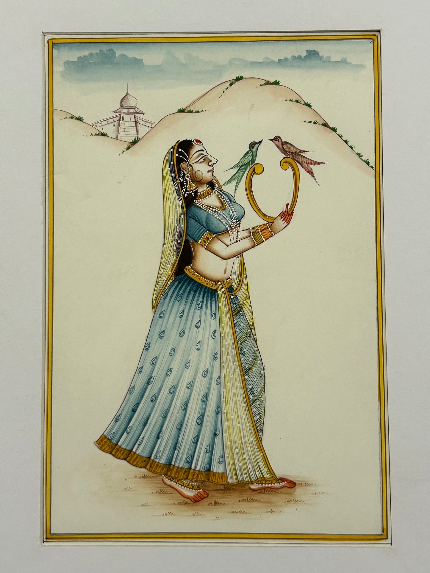Mughal Style Nayikas or court Ladies