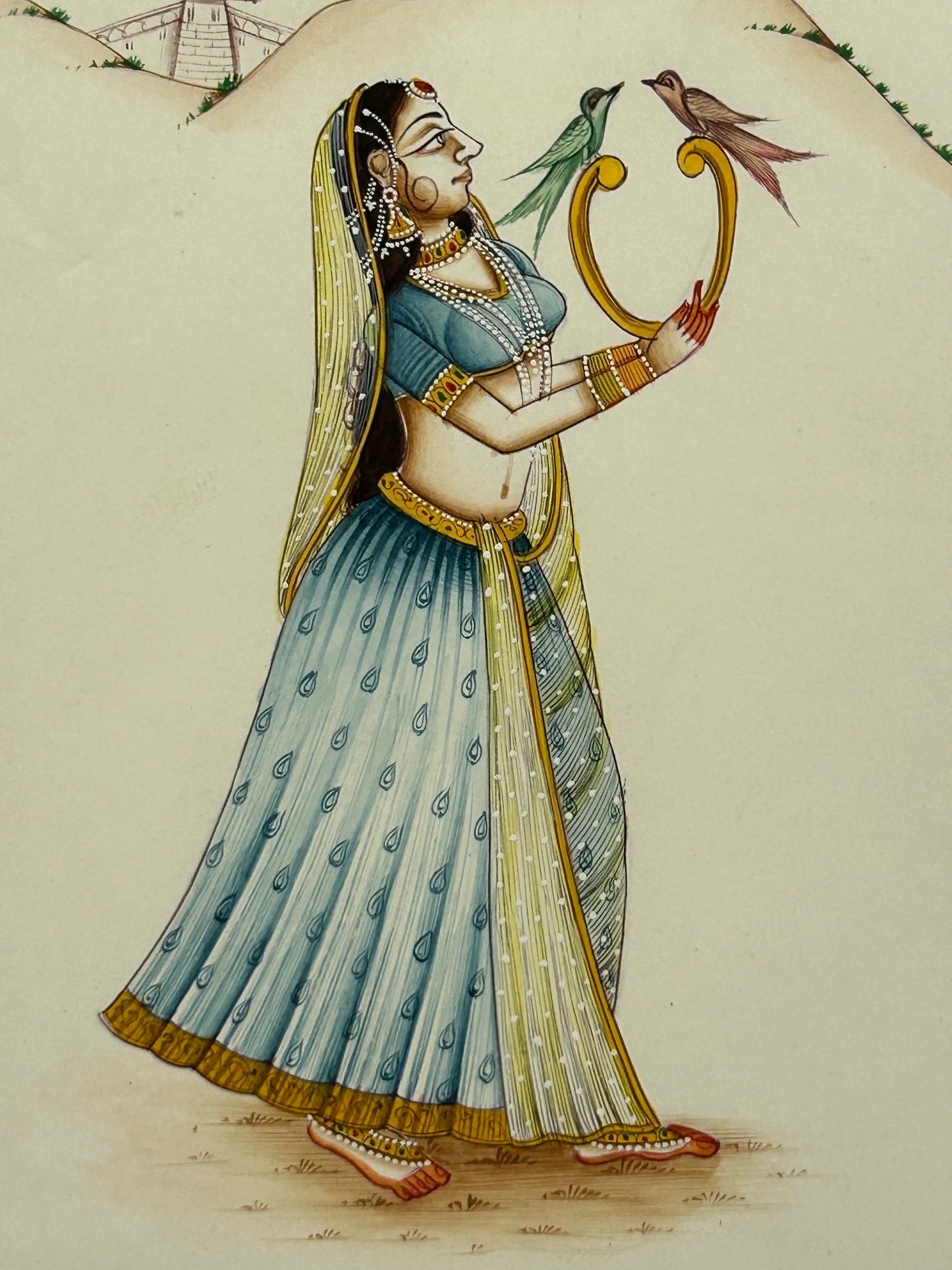 Mughal Style Nayikas or court Ladies
