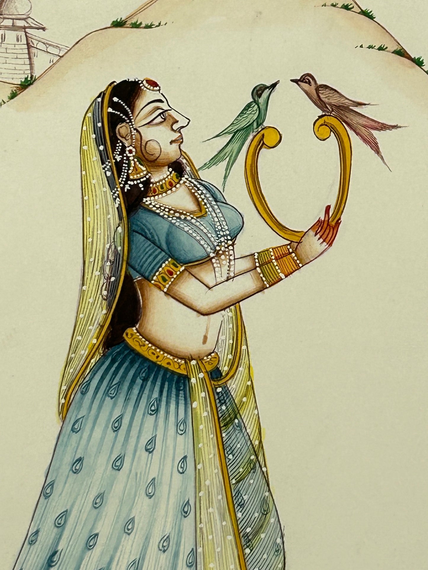Mughal Style Nayikas or court Ladies