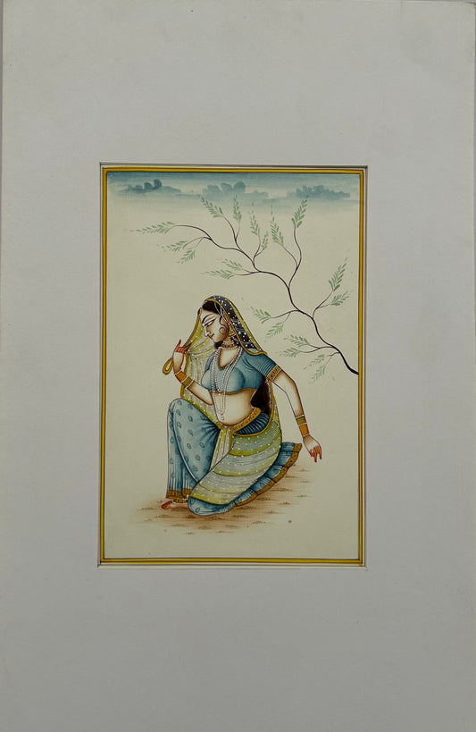 Mughal Style Nayikas or court Ladies