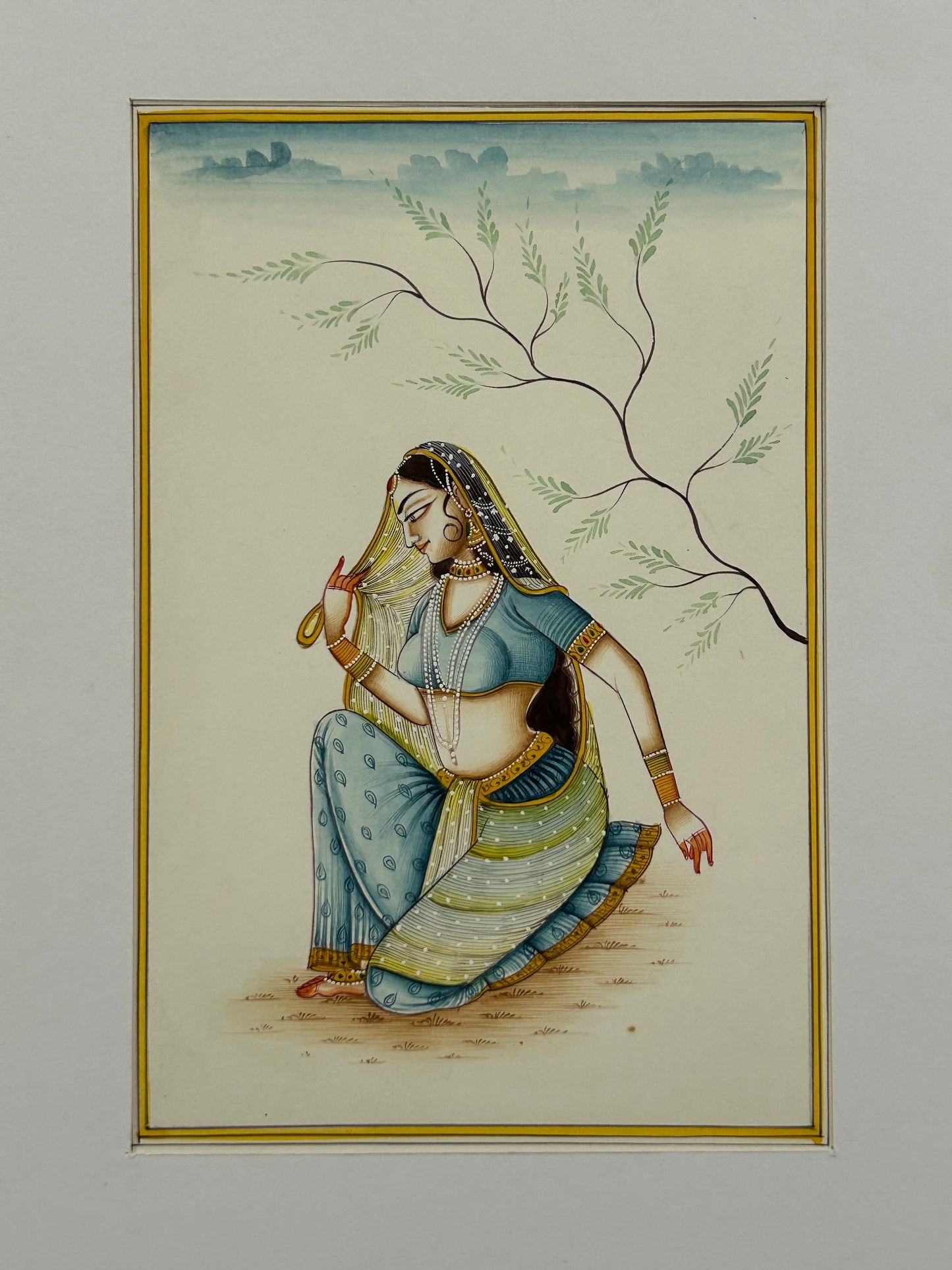 Mughal Style Nayikas or court Ladies