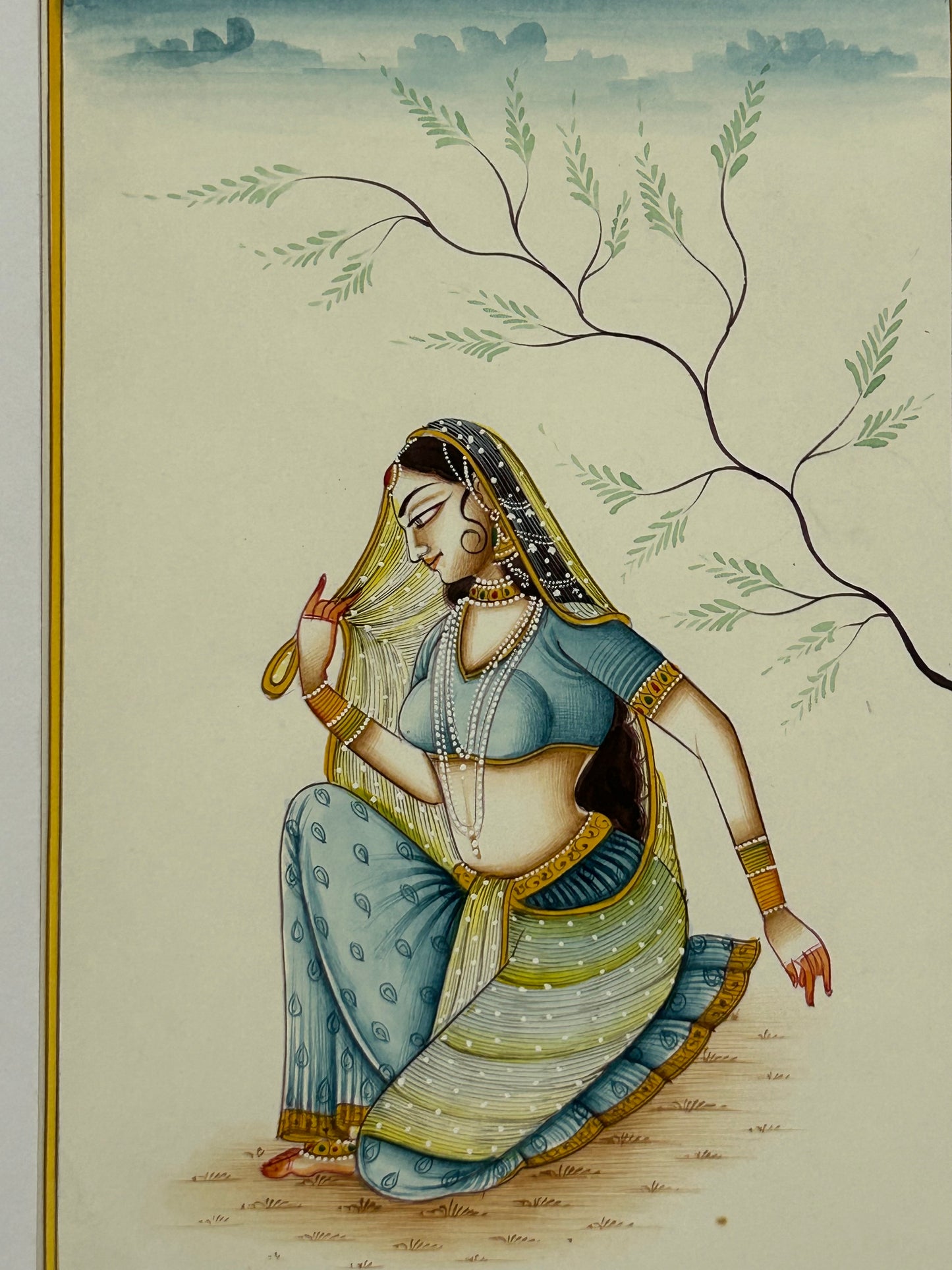 Mughal Style Nayikas or court Ladies