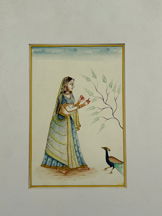 Mughal Style Nayikas or court Ladies
