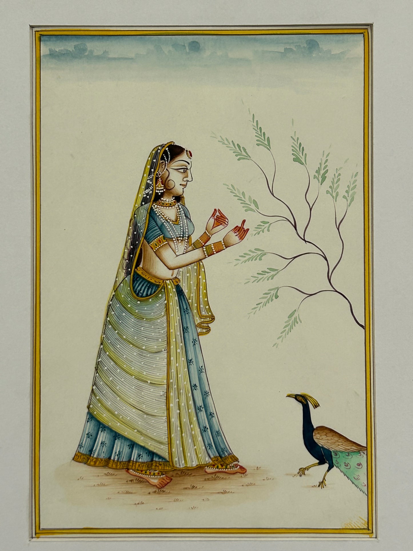 Mughal Style Nayikas or court Ladies