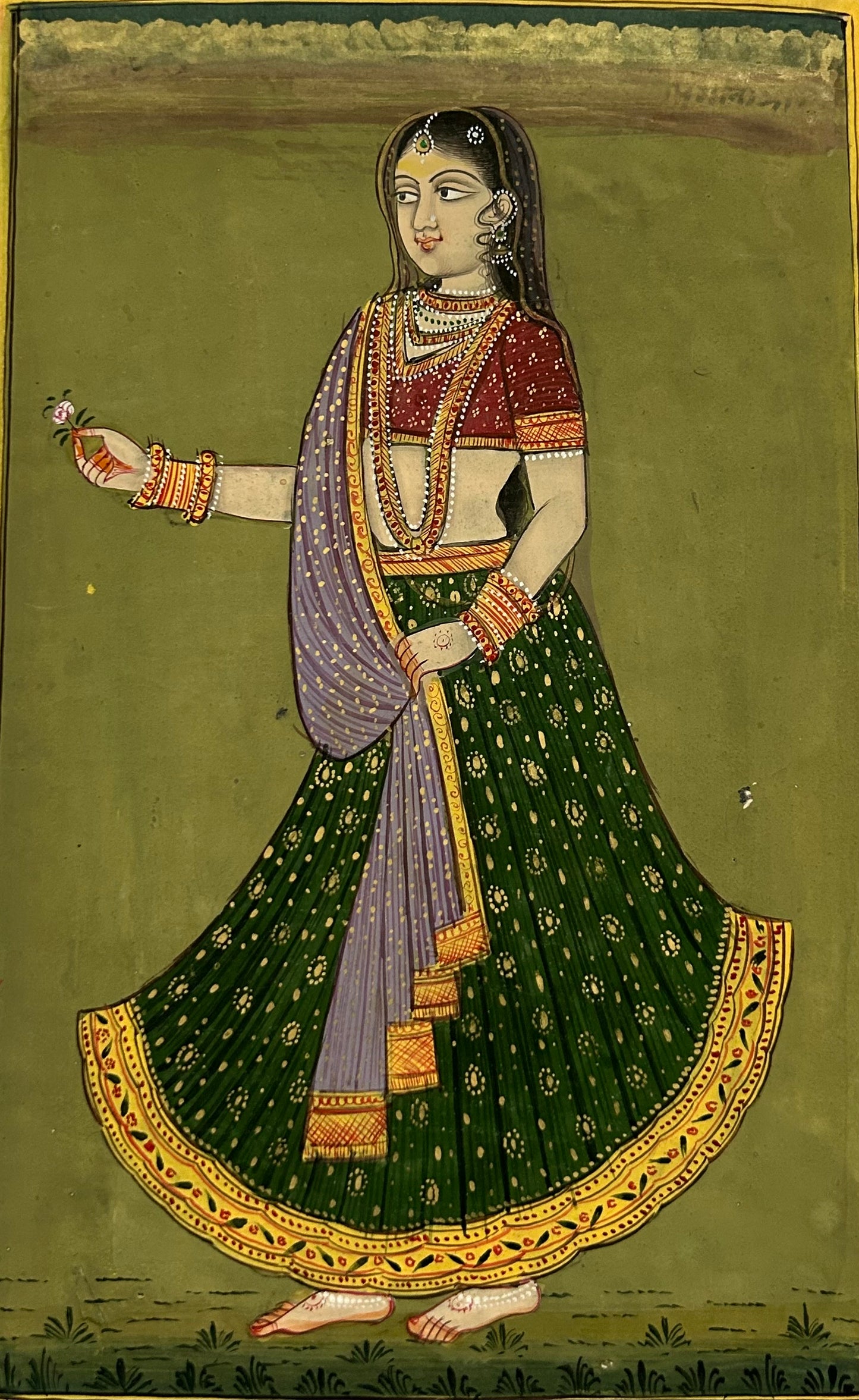Mughal Style Nayikas or court Ladies