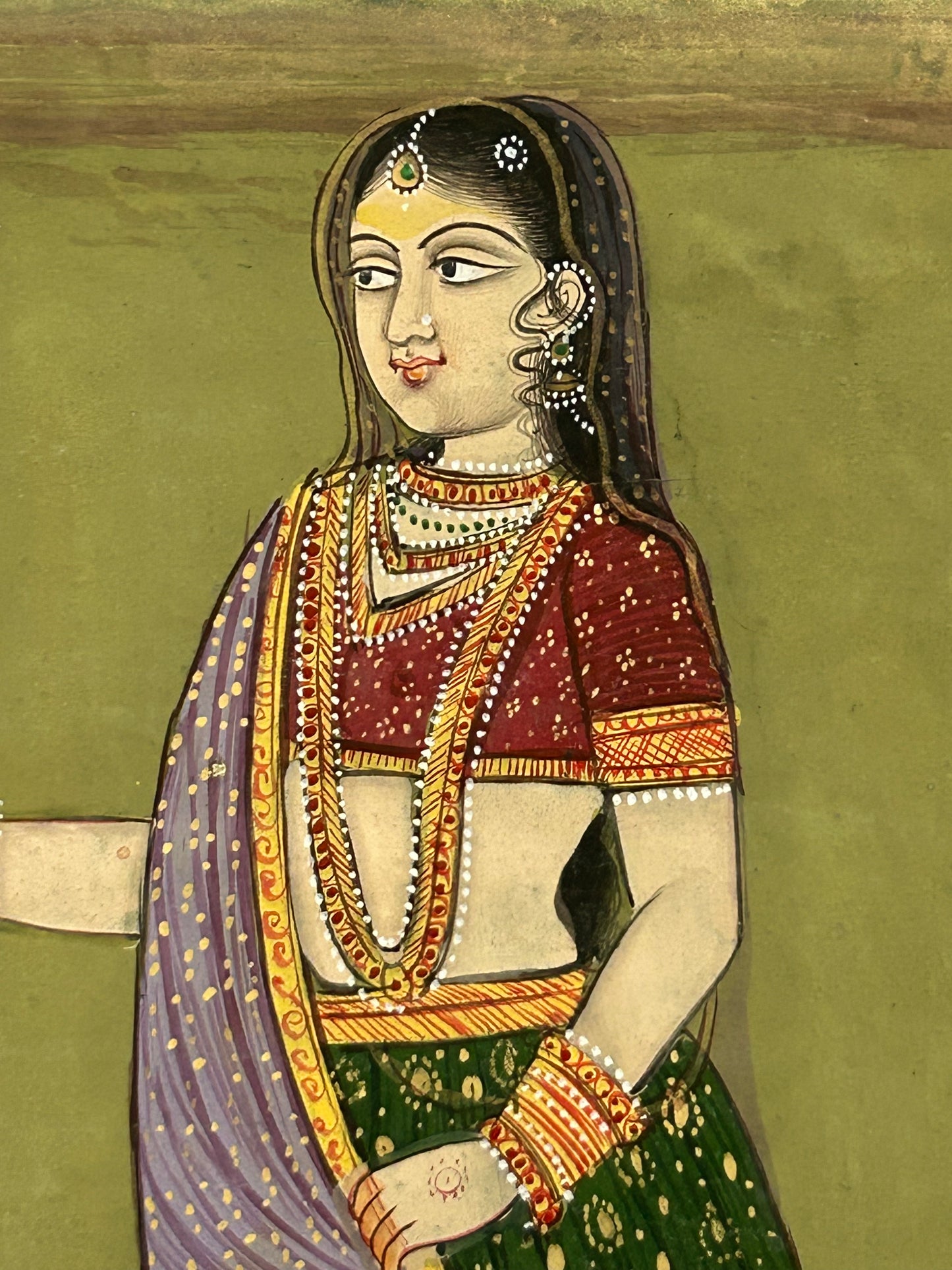 Mughal Style Nayikas or court Ladies