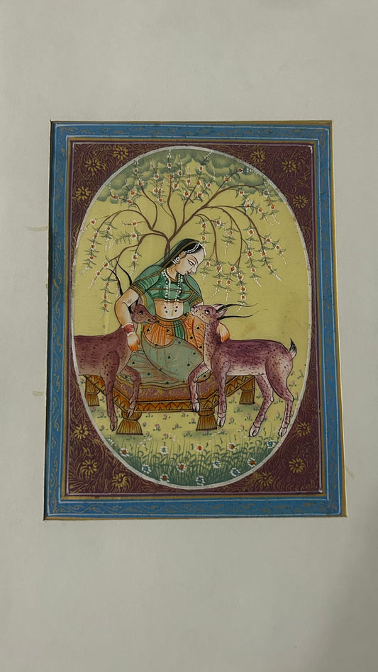 Timeless Grace – Indian Miniature Art