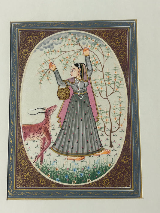 Timeless Grace – Indian Miniature Art