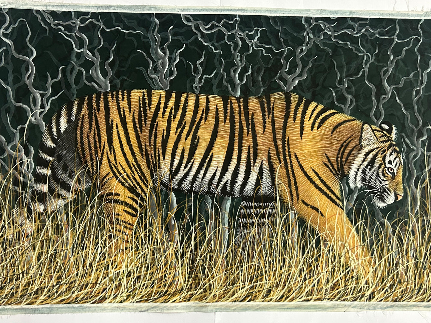 Tiger Portrait Pichwai Painting 1