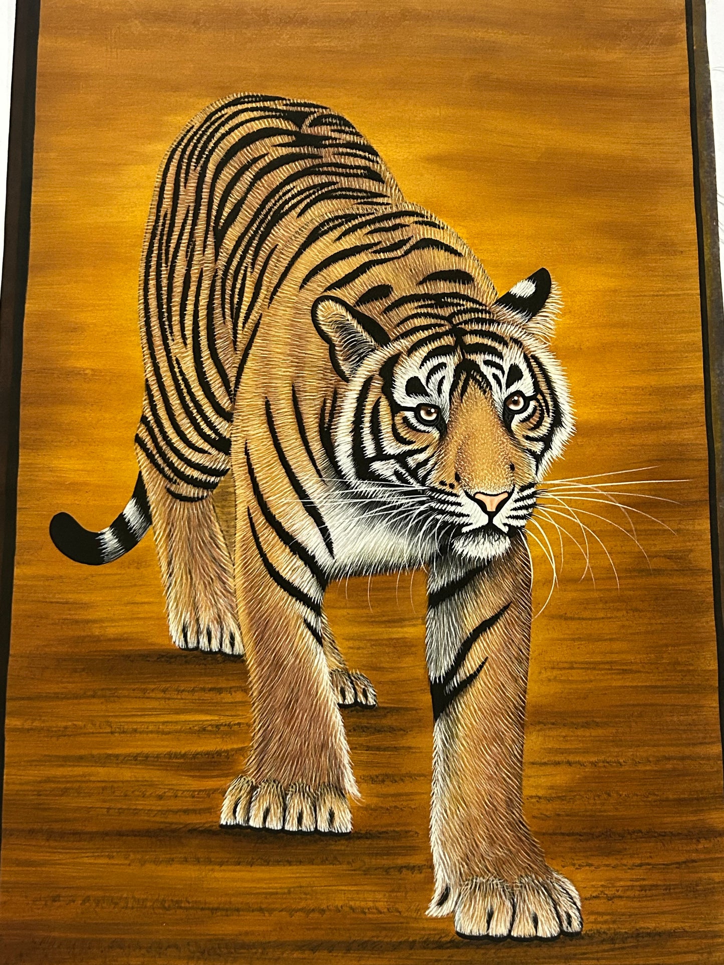 Tiger Portrait Pichwai Painting 4