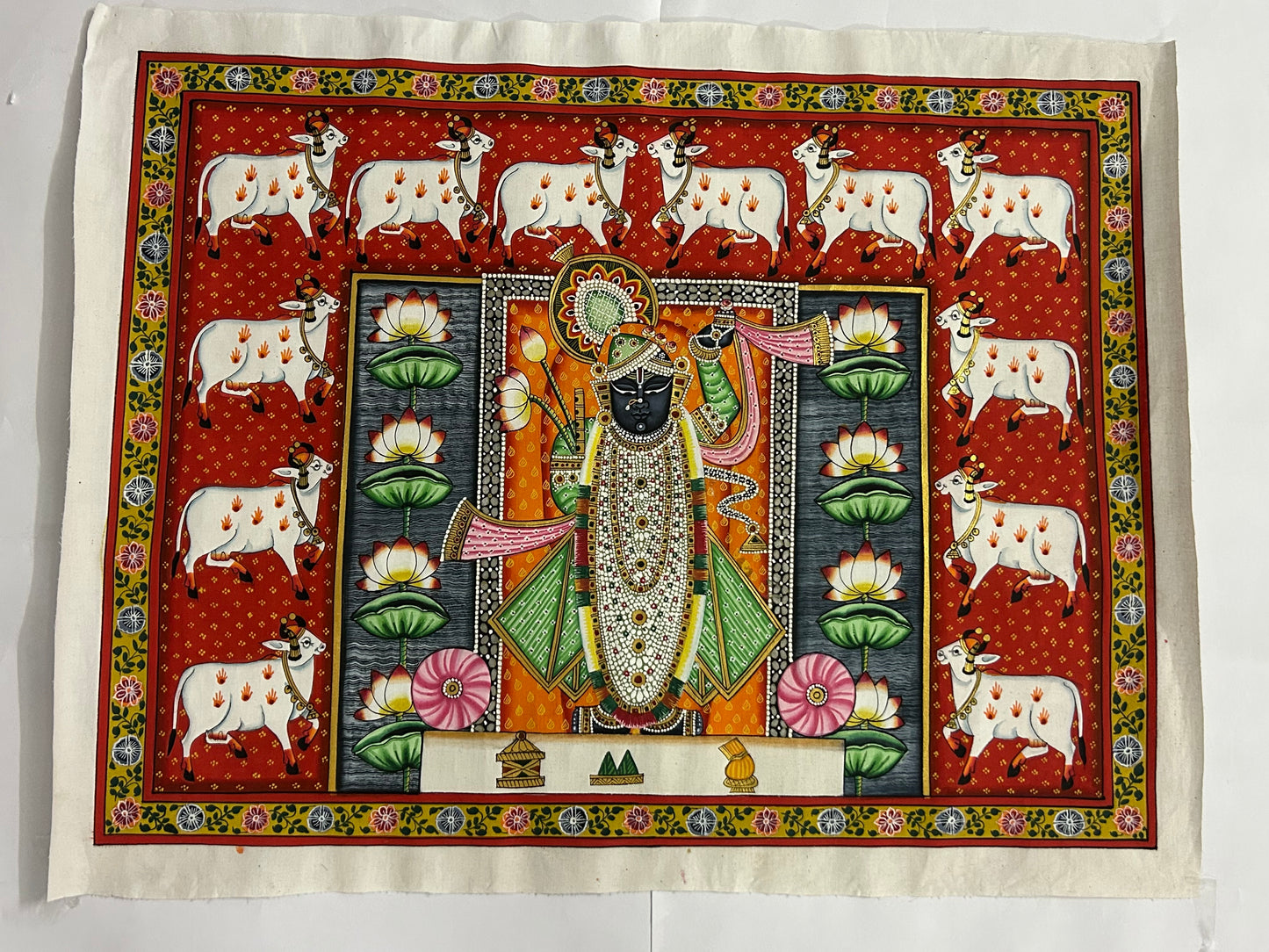 Shreenath Ji Pichwai Painting