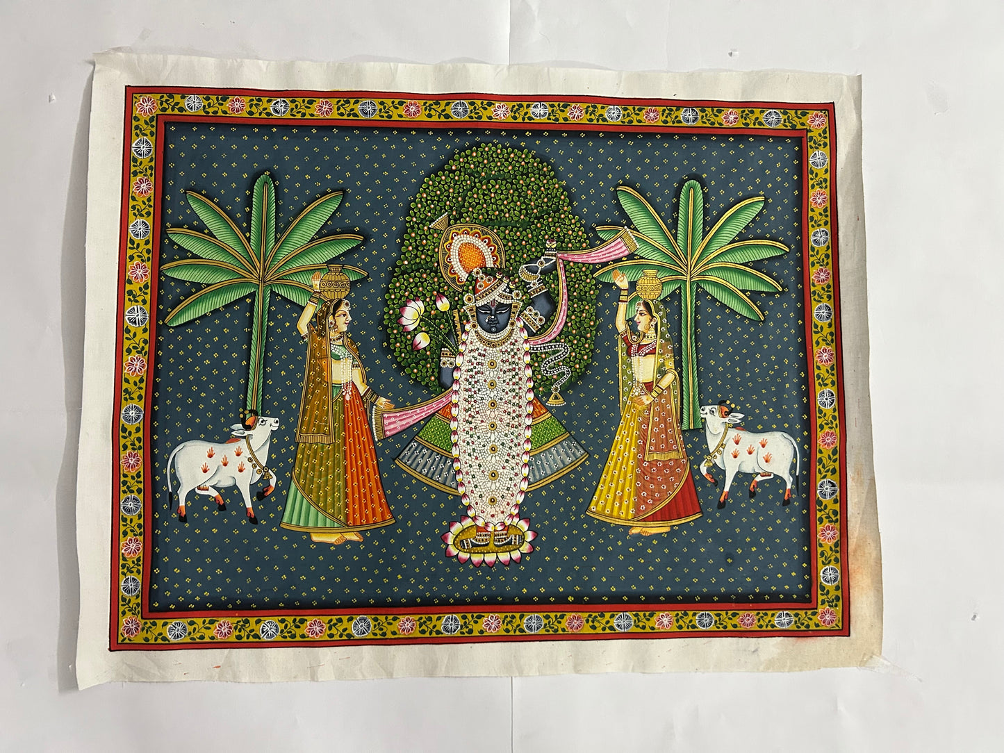 Shreenath Ji Pichwai Painting