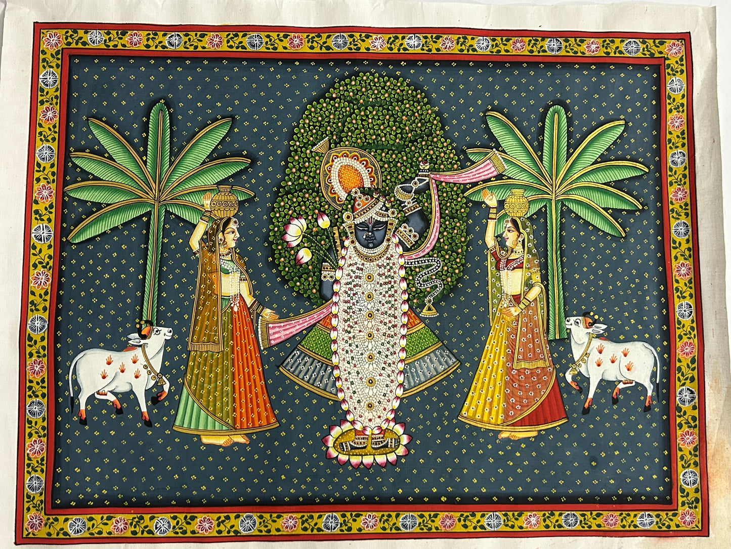Shreenath Ji Pichwai Painting