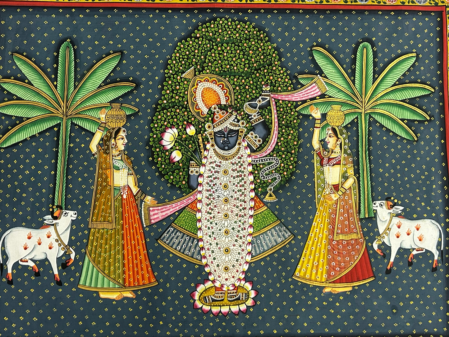 Shreenath Ji Pichwai Painting