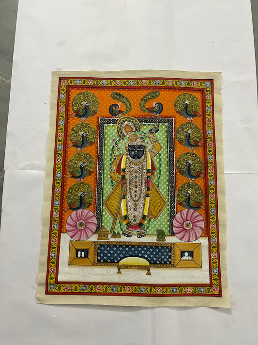 Shreenath Ji Pichwai Painting