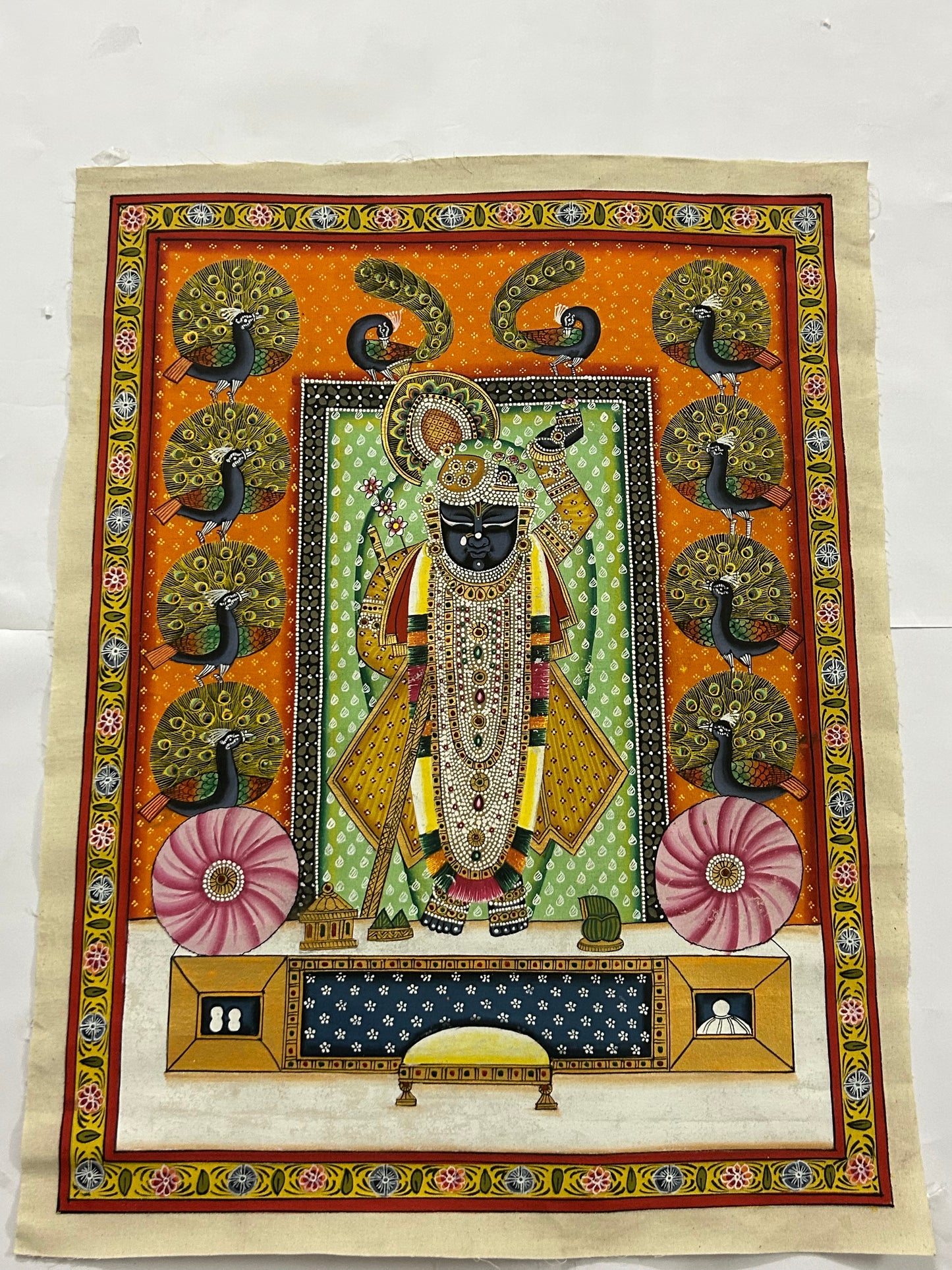 Shreenath Ji Pichwai Painting