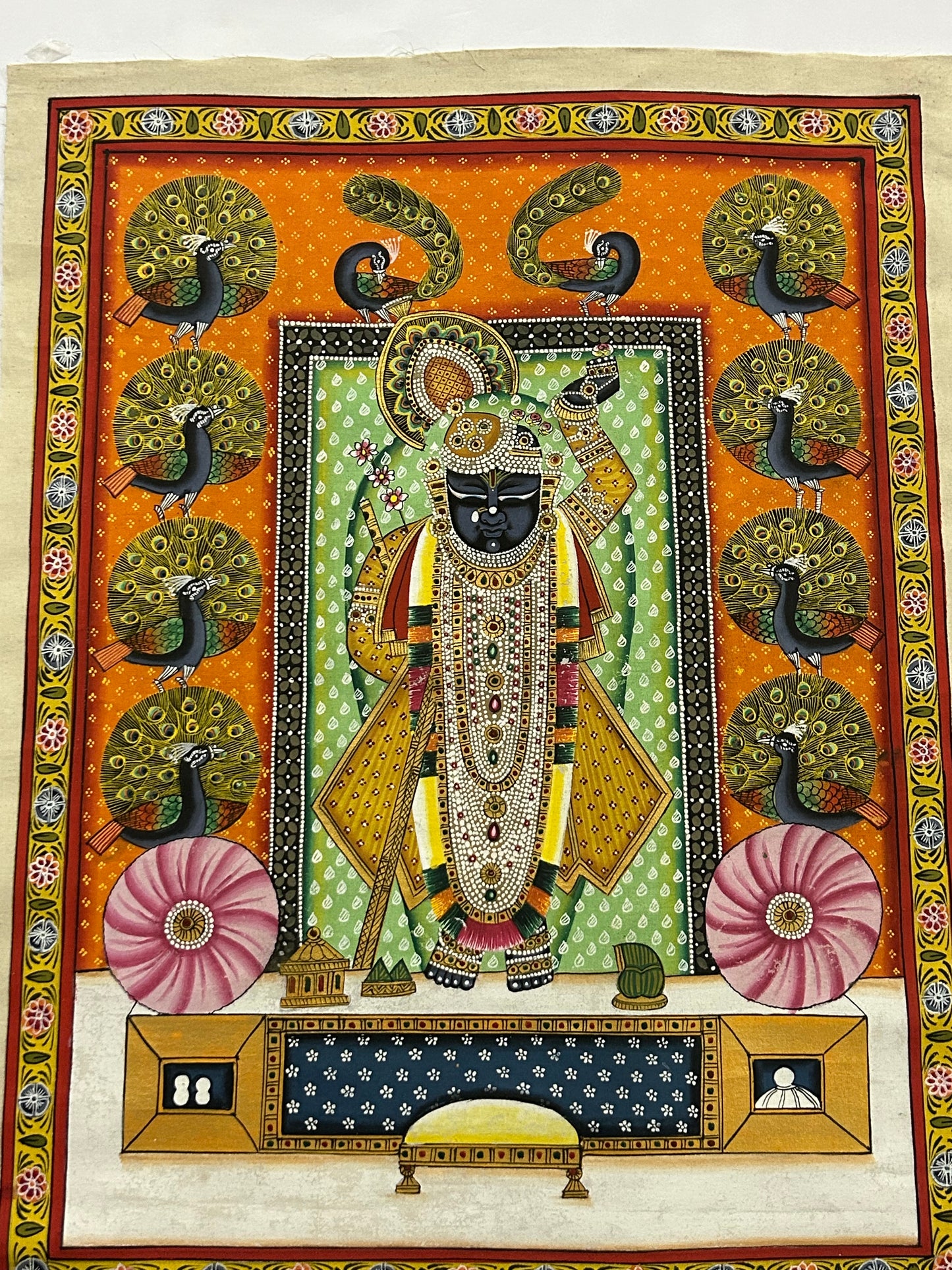 Shreenath Ji Pichwai Painting
