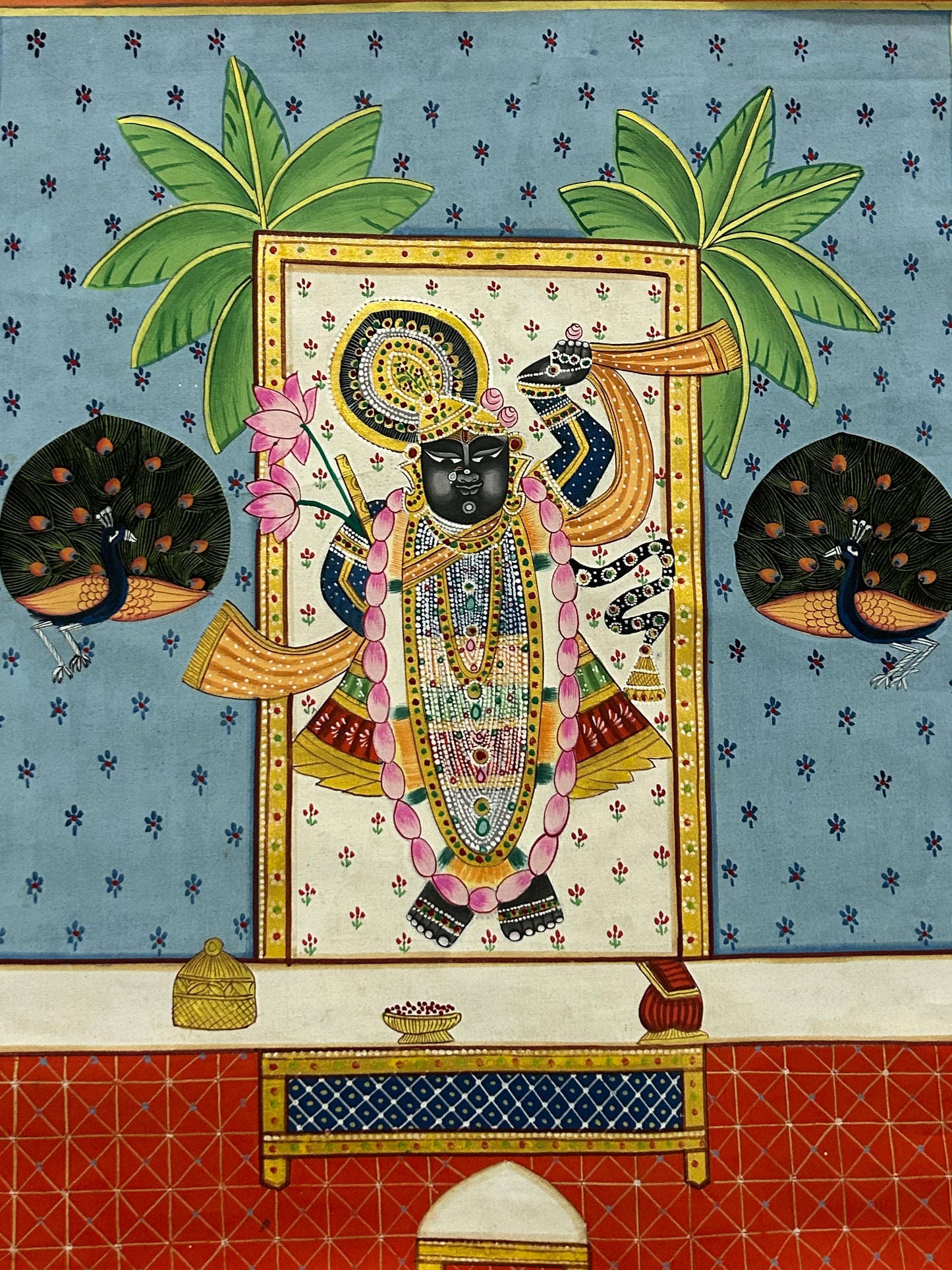 Shreenath Ji Pichwai Painting