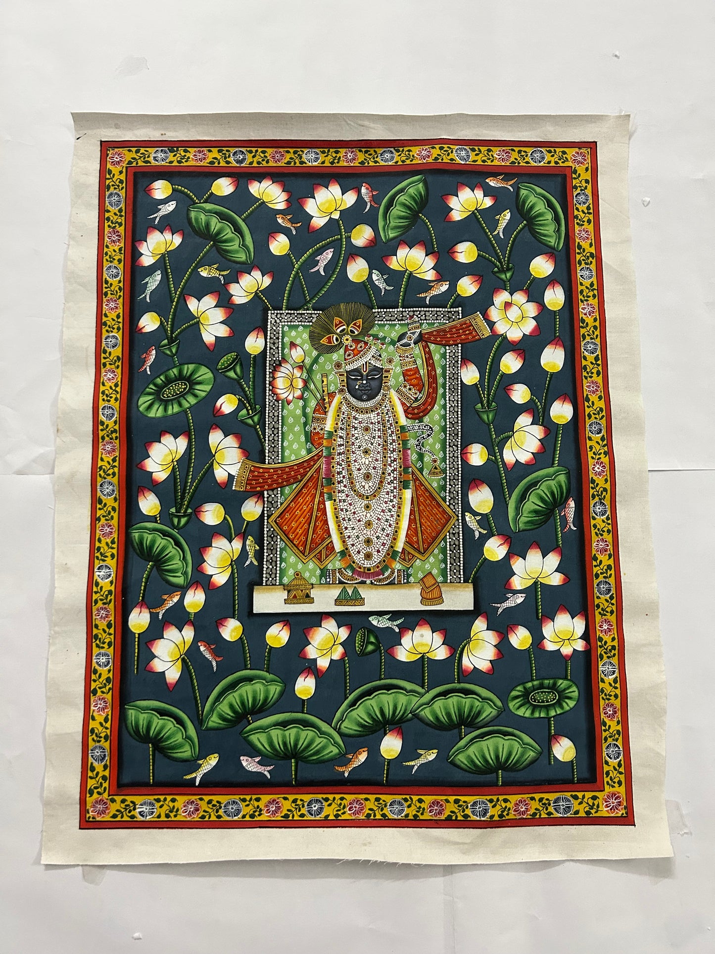 Shreenath Ji Pichwai Painting