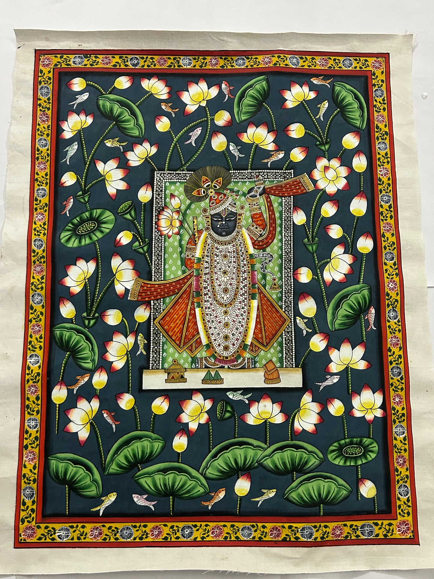 Shreenath Ji Pichwai Painting