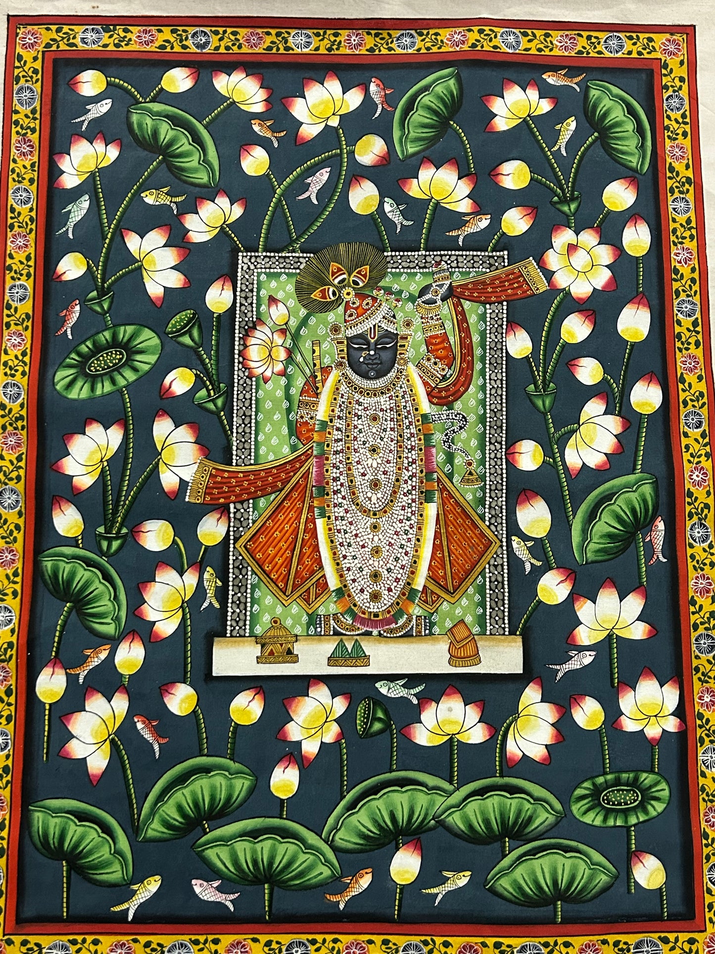 Shreenath Ji Pichwai Painting