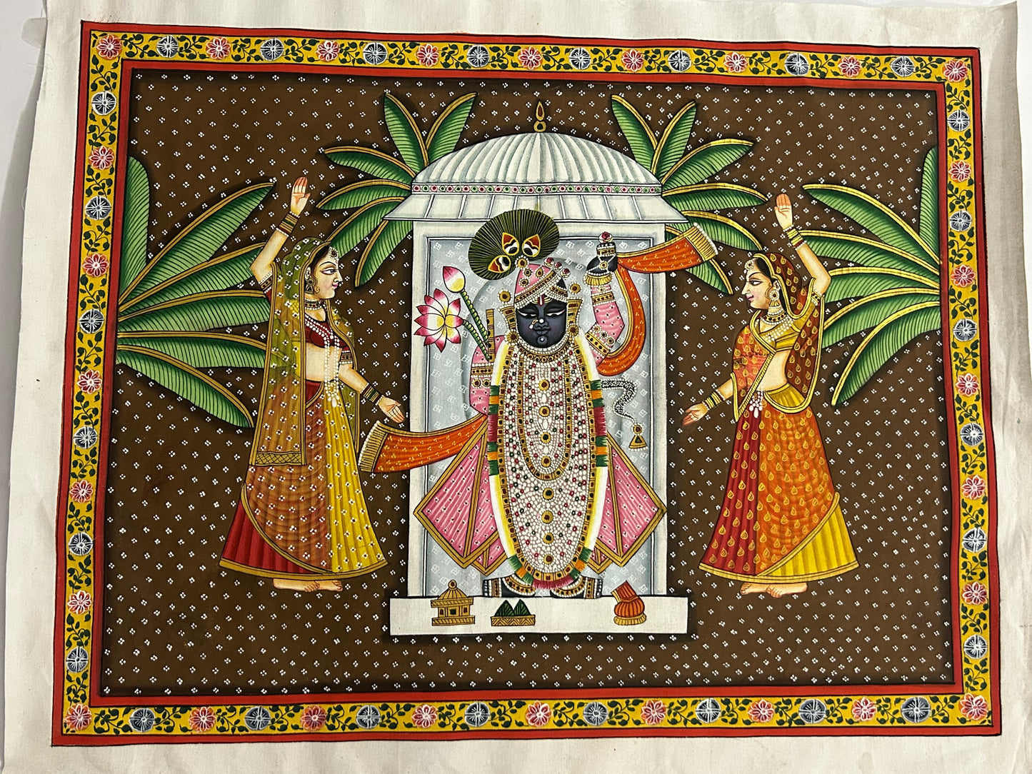 Shreenath Ji Pichwai Painting
