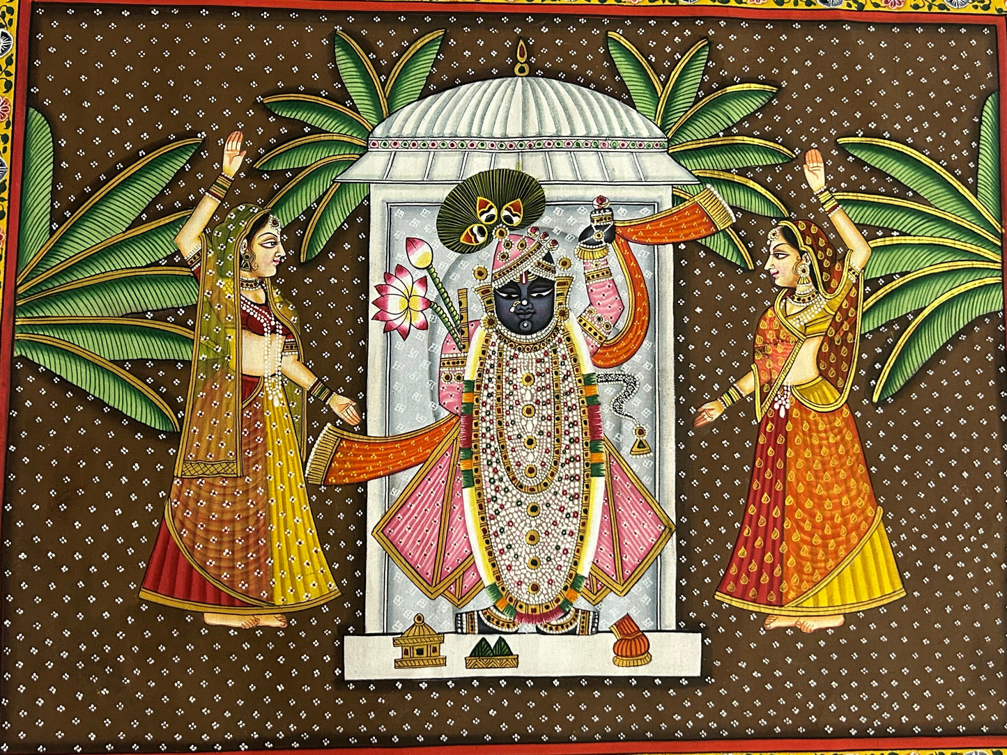 Shreenath Ji Pichwai Painting