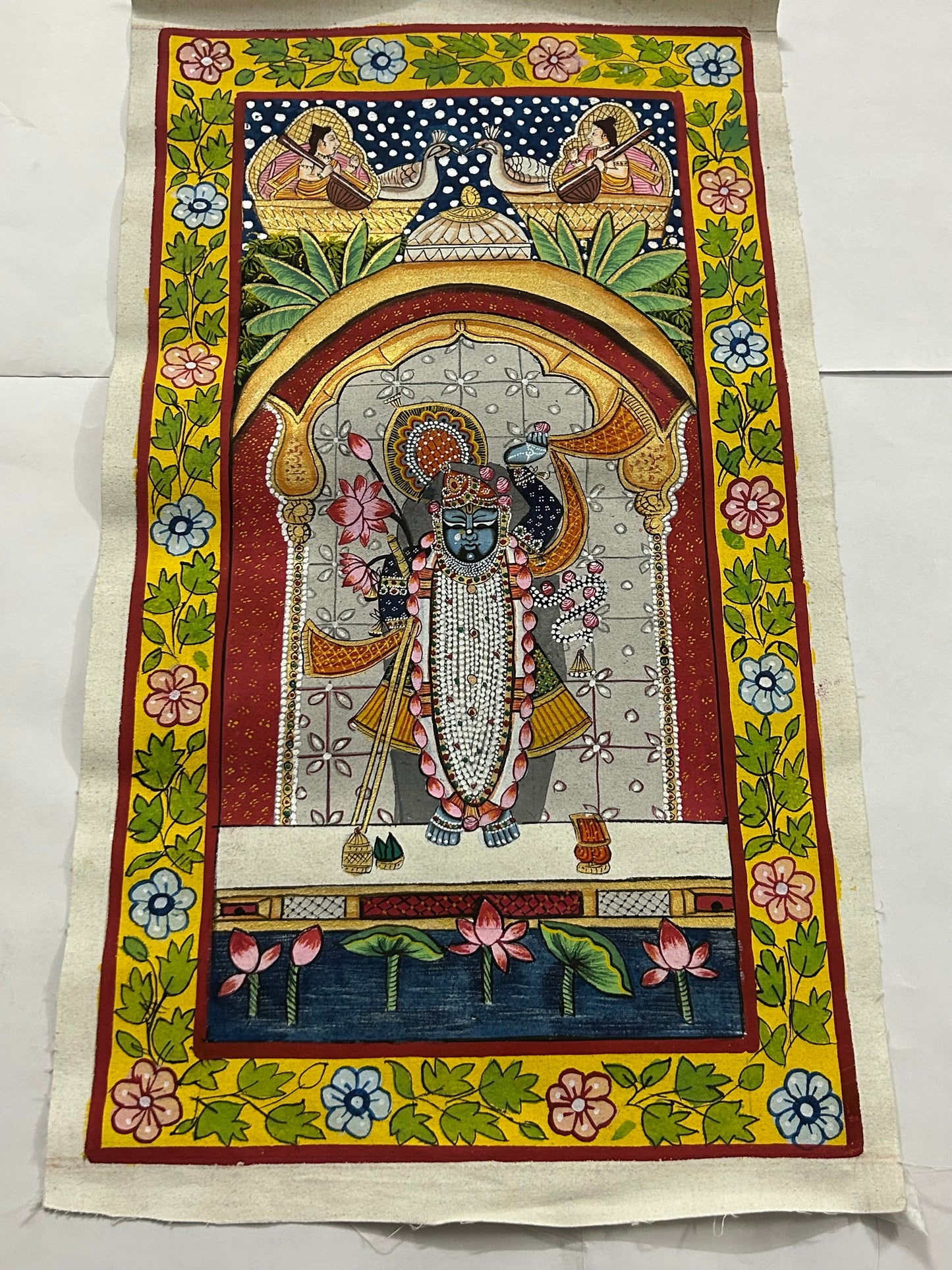 Shreenath Ji Pichwai Painting
